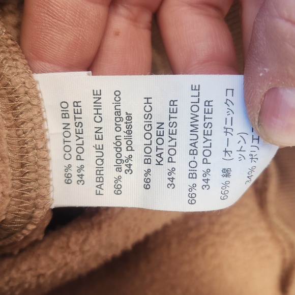 Vuori Restore Half Zip Sedona Brown Neutral Norm Hoodie Medium Athletic Comfy - Picture 6 of 8